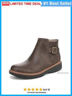 Faux Leather Chelsea Ankle Boots with Stretch Gore & Zip